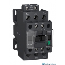 Магнитный контактор MC1D25ED (3P, 25А, 11кВт, кат. 48В DC, 1НО+1НЗ) (Systeme Electric)