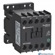 Пускатель (контактор) MP1K09008CD (4P, 9А, 4 кВт, кат. 36В DC, 2НО+2НЗ) (Systeme Electric)