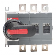Выключатель нагрузки (рубильник) OT250E03P 3п с рукояткой (1SCA022710R0100) (ABB)