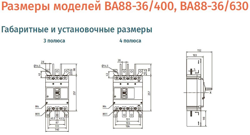 Габарит 400-630