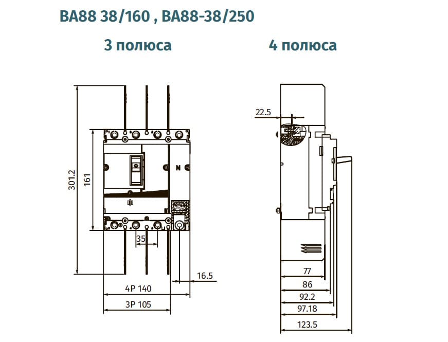 Габарит 160-250